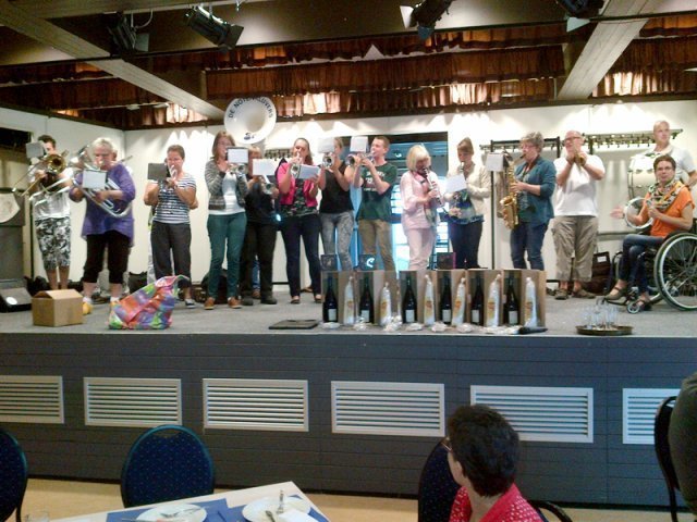 12-07-2014 etentje met Franse gasten